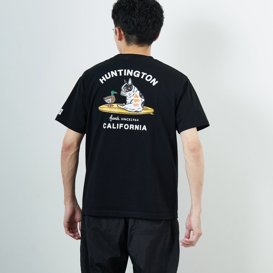 BLACK&&モデル身長：168cm 着用サイズ：M&&