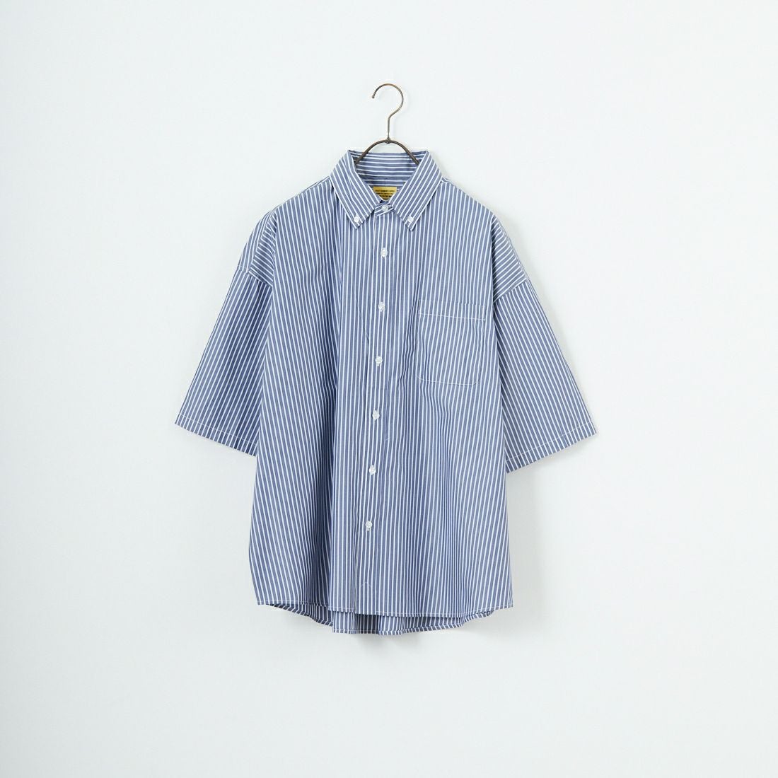 Jeans Factory Clothes [ジーンズファクトリークローズ] ショートスリーブ ビッグボタンダウンシャツ [JFC-252-056] E.NV ST