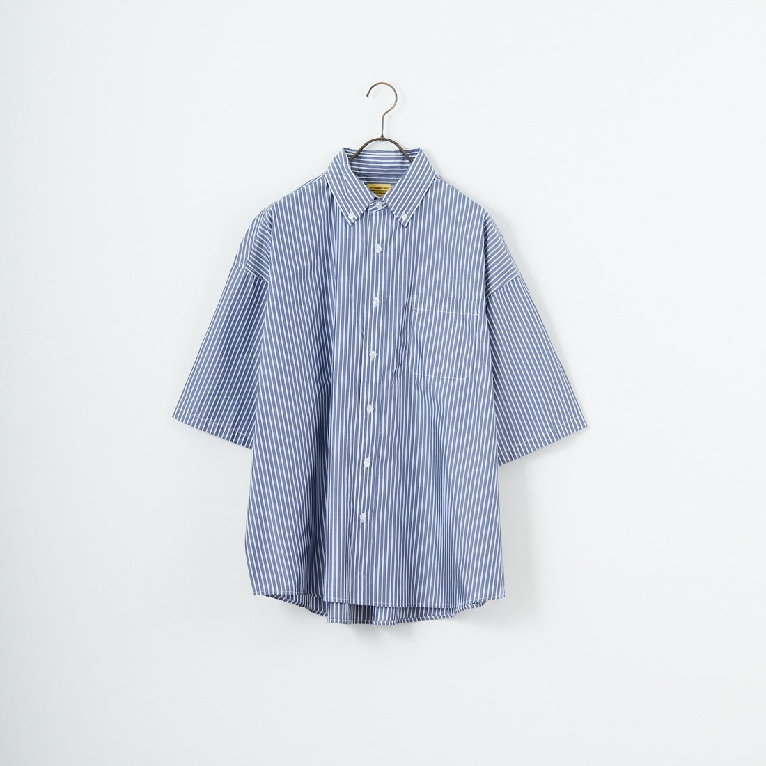 Jeans Factory Clothes [ジーンズファクトリークローズ] ショートスリーブ ビッグボタンダウンシャツ [JFC-252-056] E.NV ST