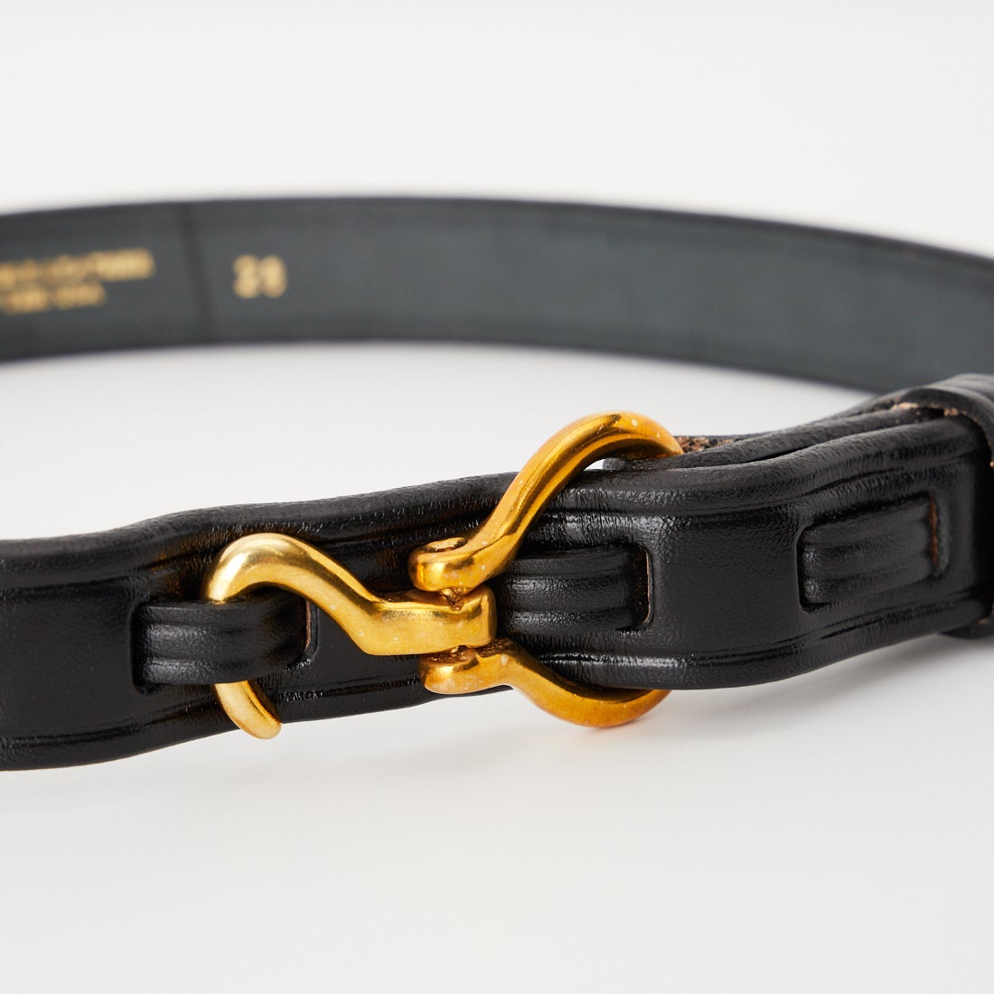 TORY LEATHER [トリーレザー] ミニフープピックレザーベルト [TRL1002666] BLACK
