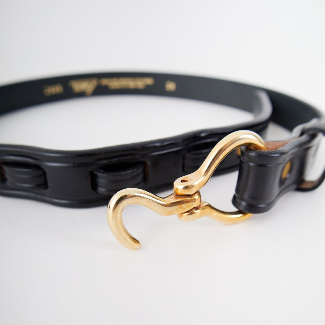TORY LEATHER [トリーレザー] ミニフープピックレザーベルト [TRL1002666] BLACK