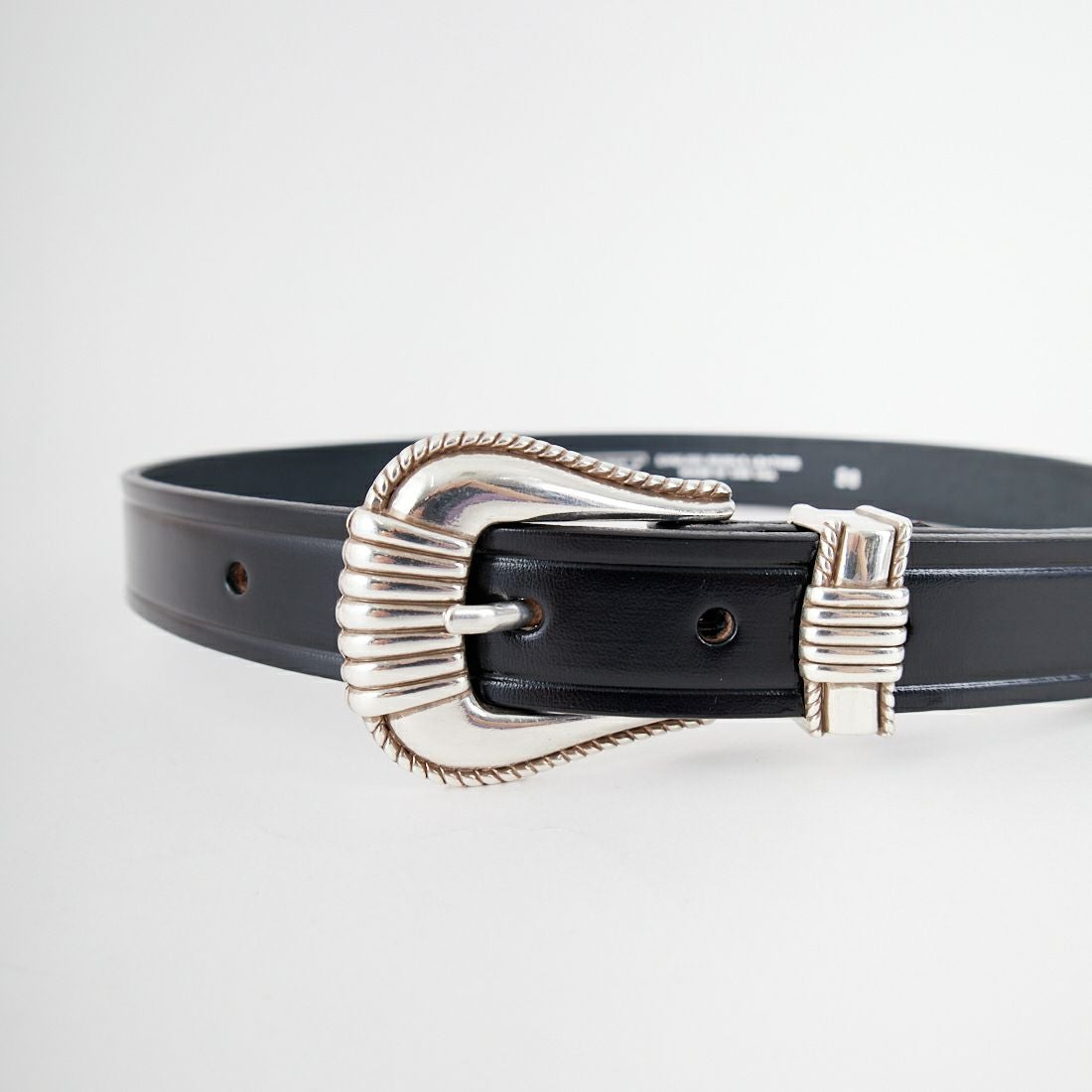 TORY LEATHER [トリーレザー] 3ピースシルバーバックルベルト