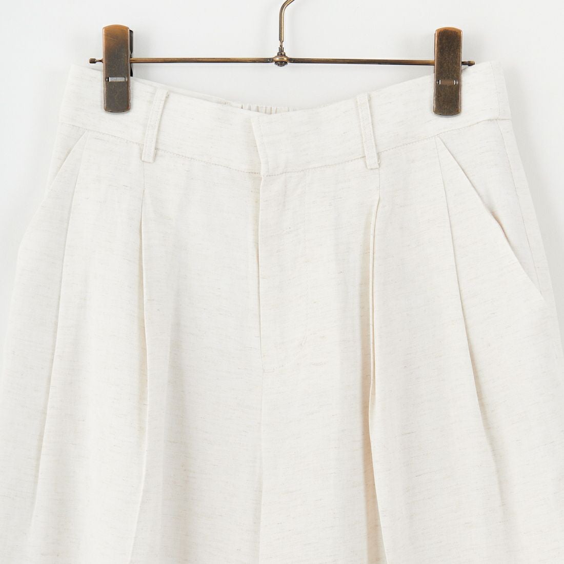 Jeans Factory Clothes [ジーンズファクトリークローズ] リネンクロスキュロットパンツ [755300] 50 ｴｸﾘｭ