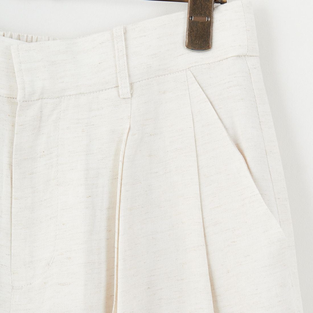 Jeans Factory Clothes [ジーンズファクトリークローズ] リネンクロスキュロットパンツ [755300] 50 ｴｸﾘｭ
