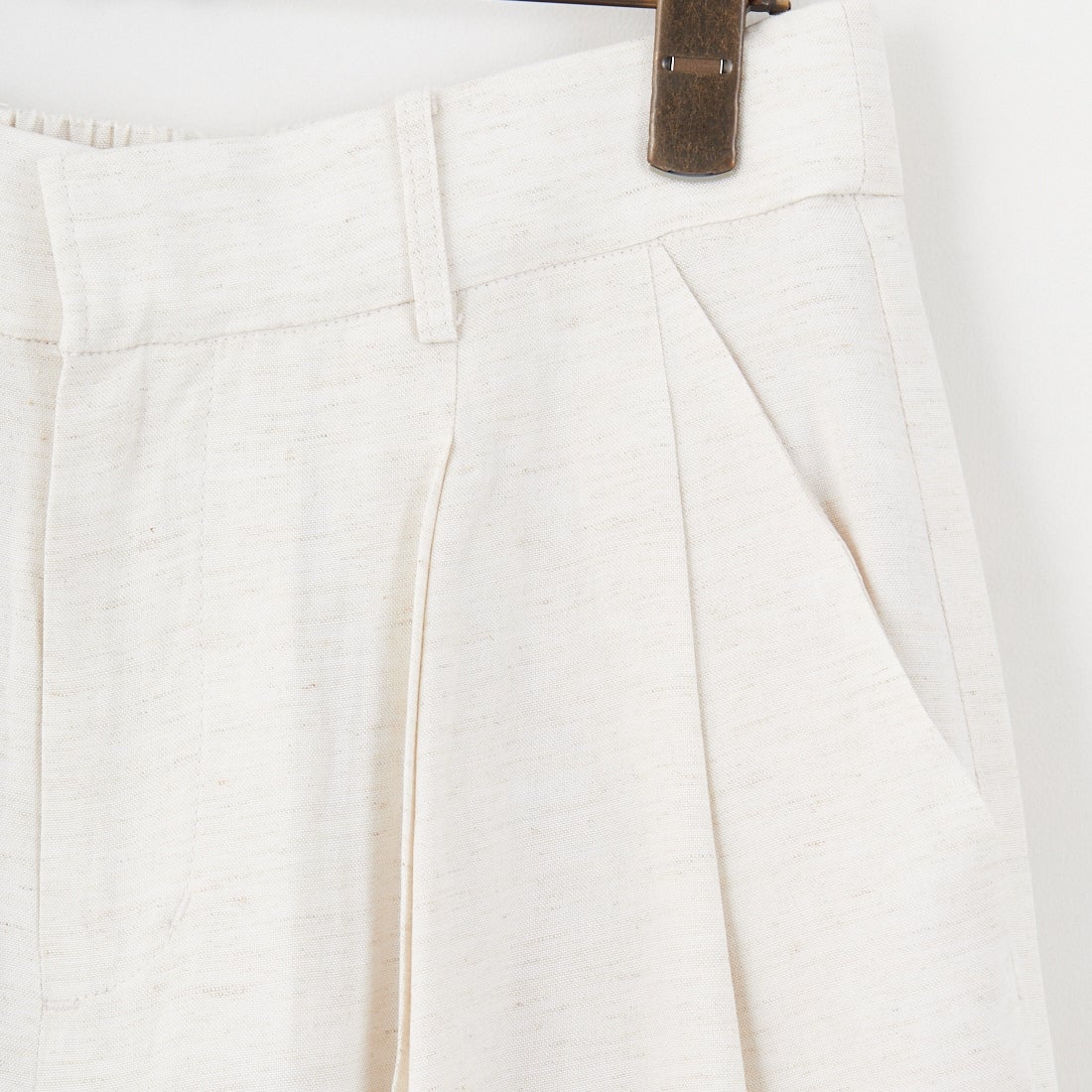 Jeans Factory Clothes [ジーンズファクトリークローズ] リネンクロスキュロットパンツ [755300] 50 ｴｸﾘｭ