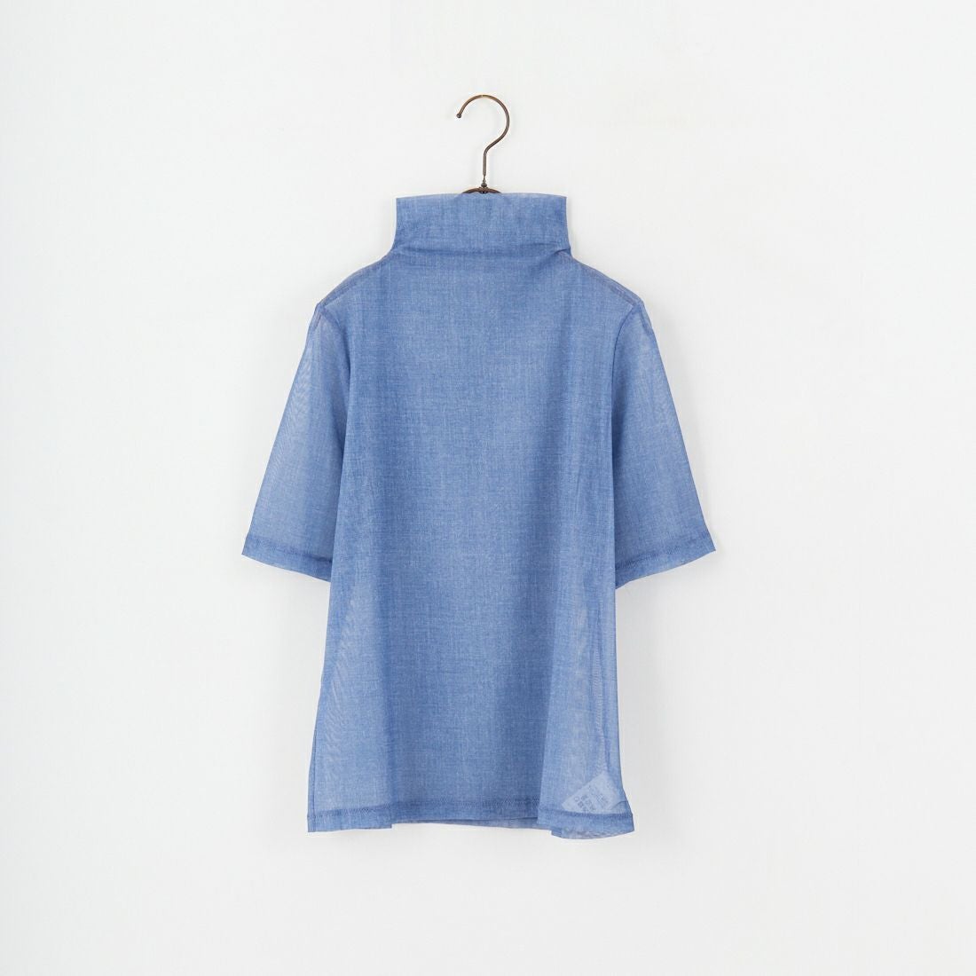 Jeans Factory Clothes [ジーンズファクトリークローズ] メランジプリントチュールプルオーバー [7655089] BLUE