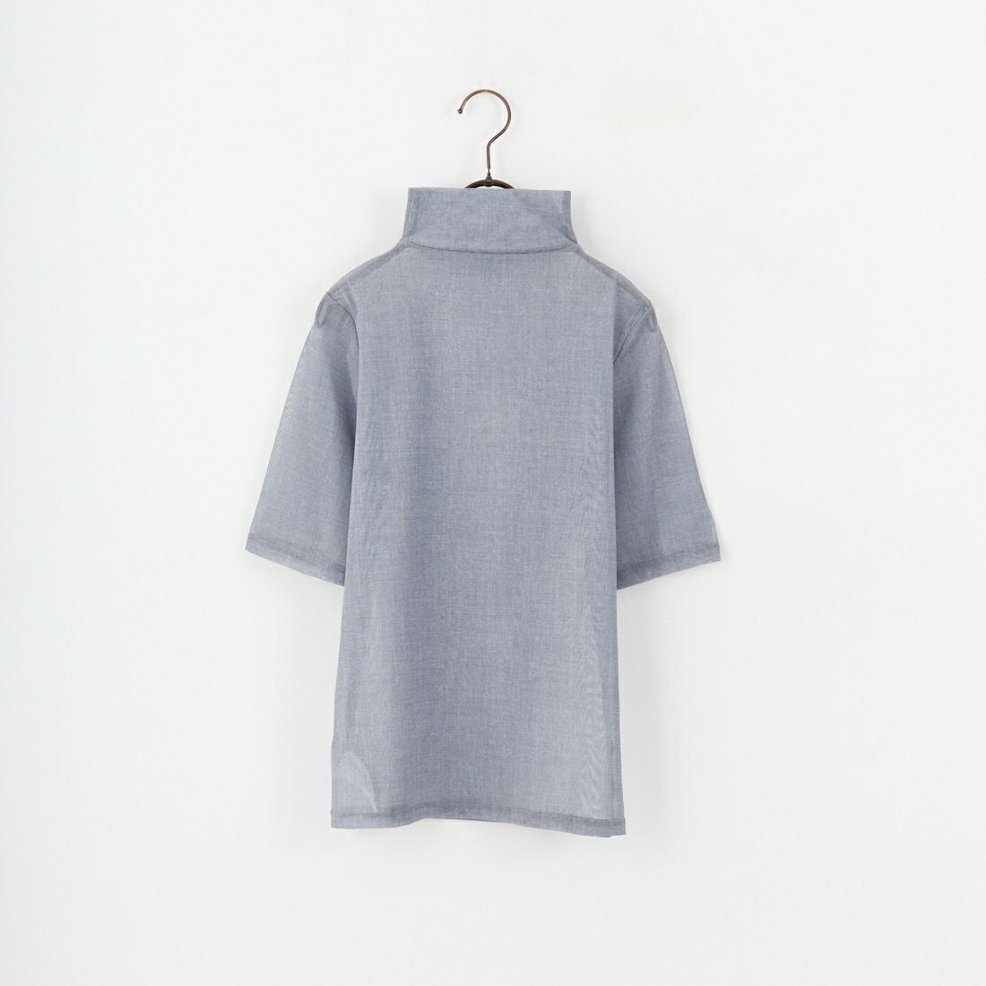 Jeans Factory Clothes [ジーンズファクトリークローズ] メランジプリントチュールプルオーバー [7655089] GRAY