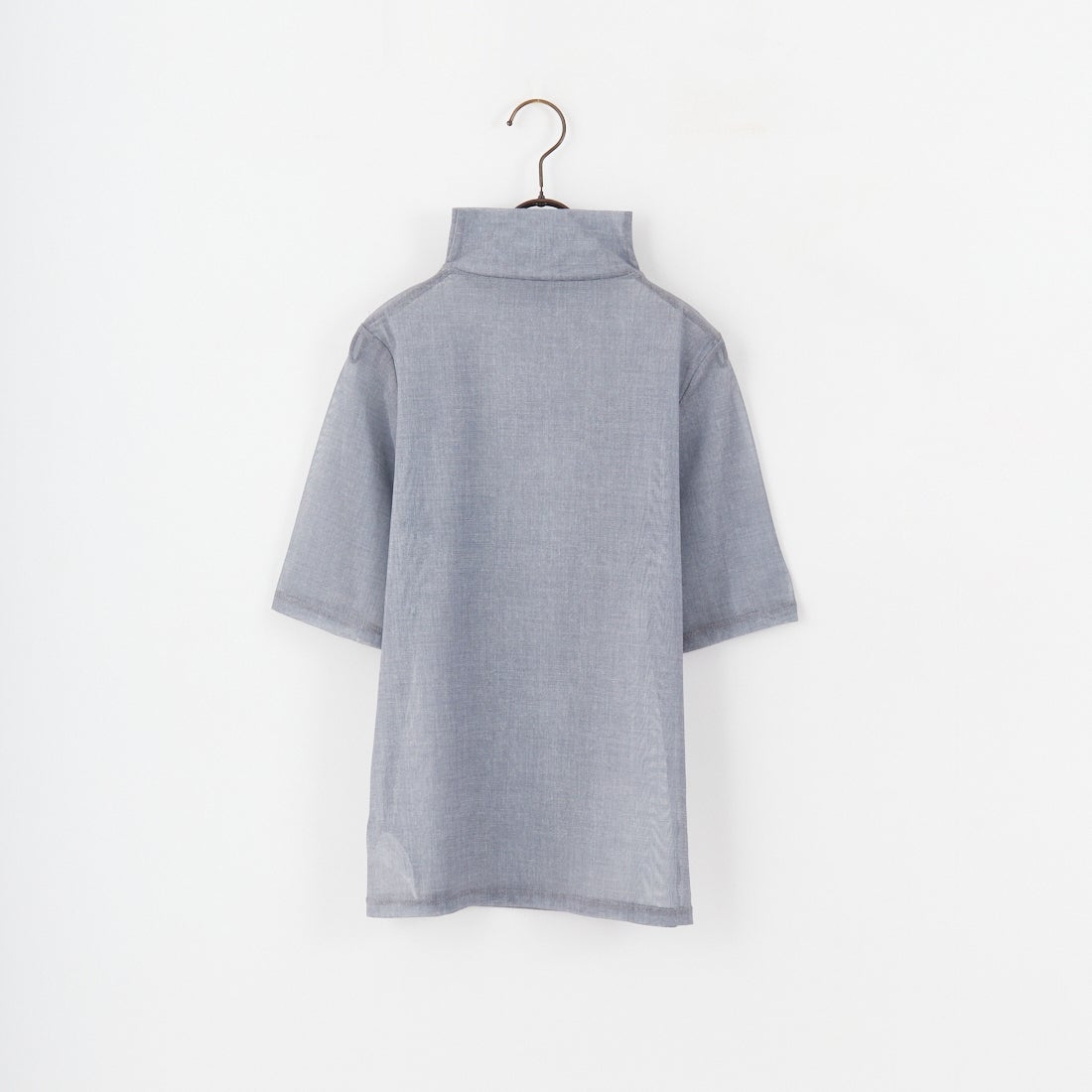 Jeans Factory Clothes [ジーンズファクトリークローズ] メランジプリントチュールプルオーバー [7655089] GRAY