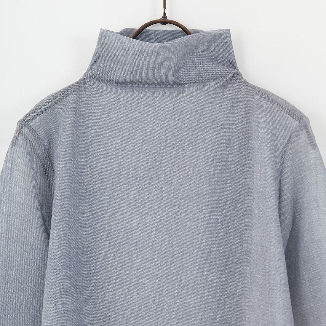 Jeans Factory Clothes [ジーンズファクトリークローズ] メランジプリントチュールプルオーバー [7655089] GRAY