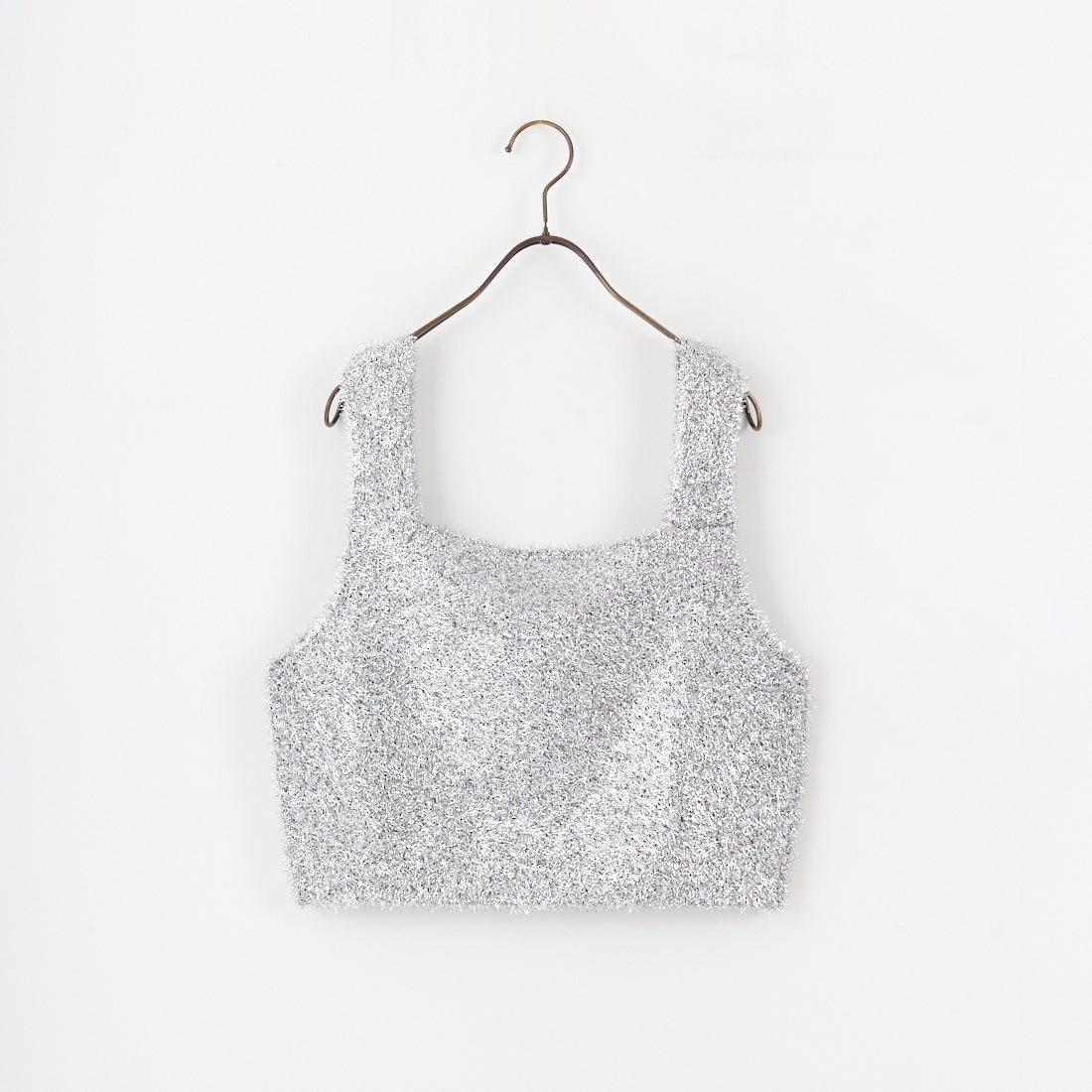 Jeans Factory Clothes [ジーンズファクトリークローズ] 7Gラメシャギーベスト [11254802] ｼﾙﾊﾞｰ