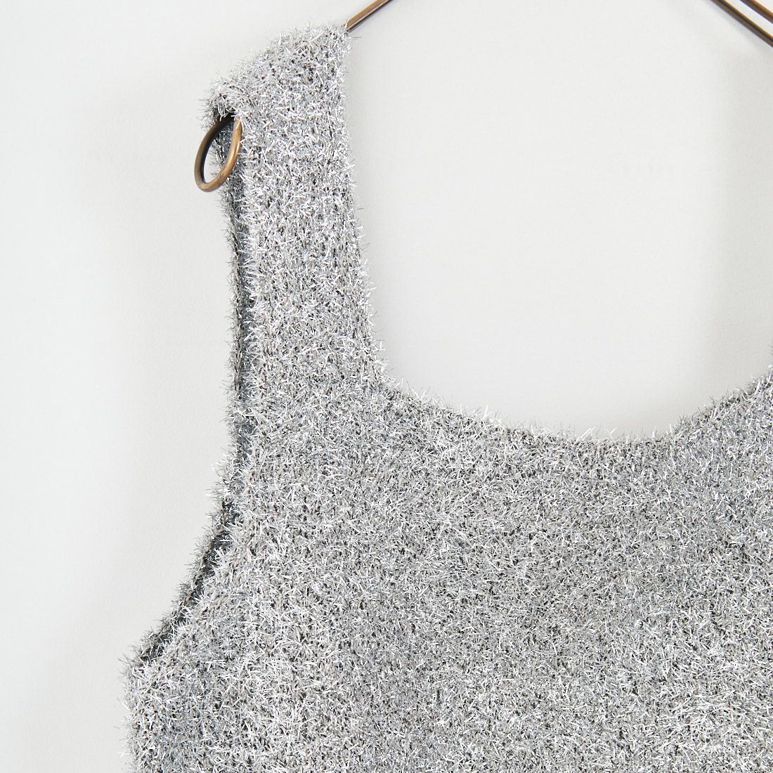 Jeans Factory Clothes [ジーンズファクトリークローズ] 7Gラメシャギーベスト [11254802] ｼﾙﾊﾞｰ