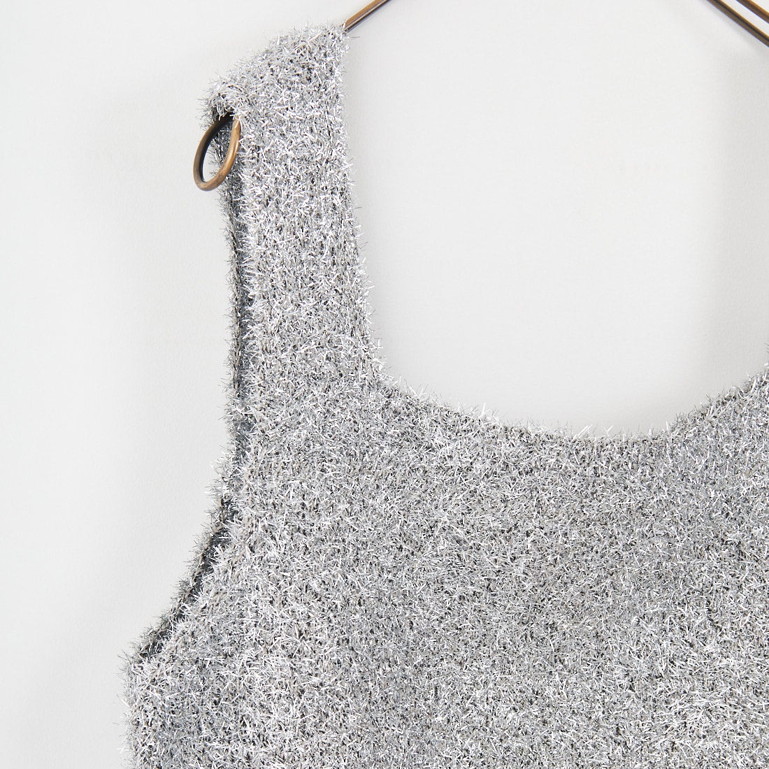 Jeans Factory Clothes [ジーンズファクトリークローズ] 7Gラメシャギーベスト [11254802] ｼﾙﾊﾞｰ