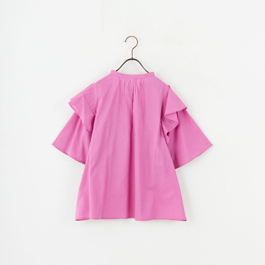 Jf Ready Made [ジェイエフレディメイド] タッセル付きフリルブラウス [24913-BJ] PINK