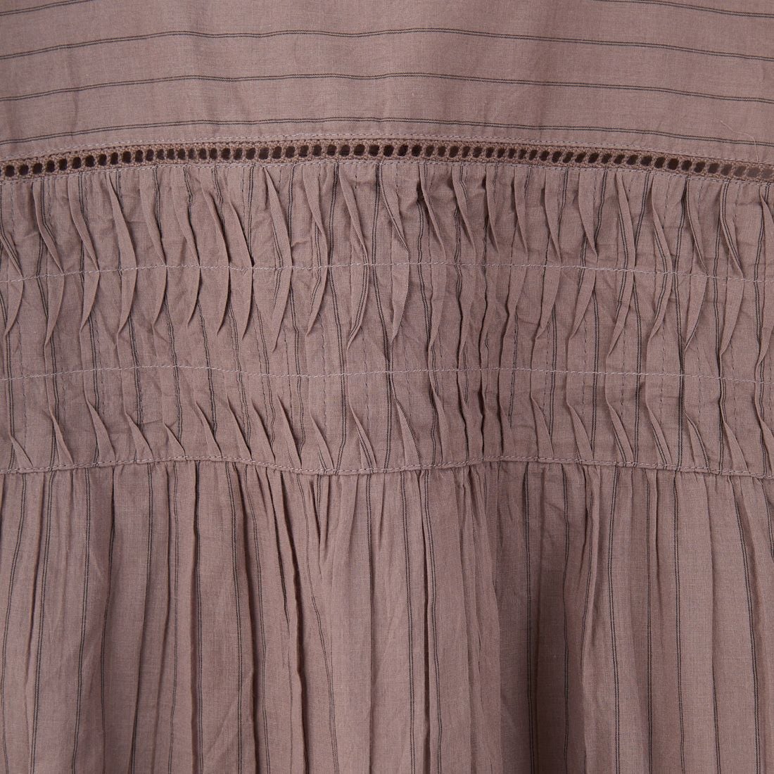 Jf Ready Made [ジェイエフレディメイド] コットンボイル 袖フリルブラウス [8859320-01] 66 ﾓｶｽﾄﾗｲﾌ