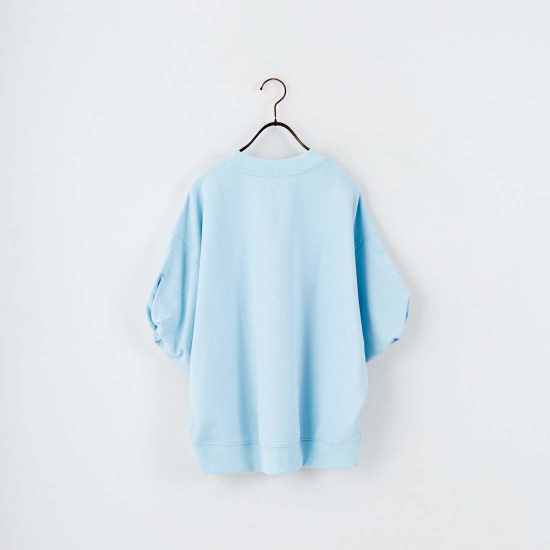 Jeans Factory Clothes [ジーンズファクトリークローズ] クルーネック 袖バルーンプルオーバー [L4900] 201 I.BLU