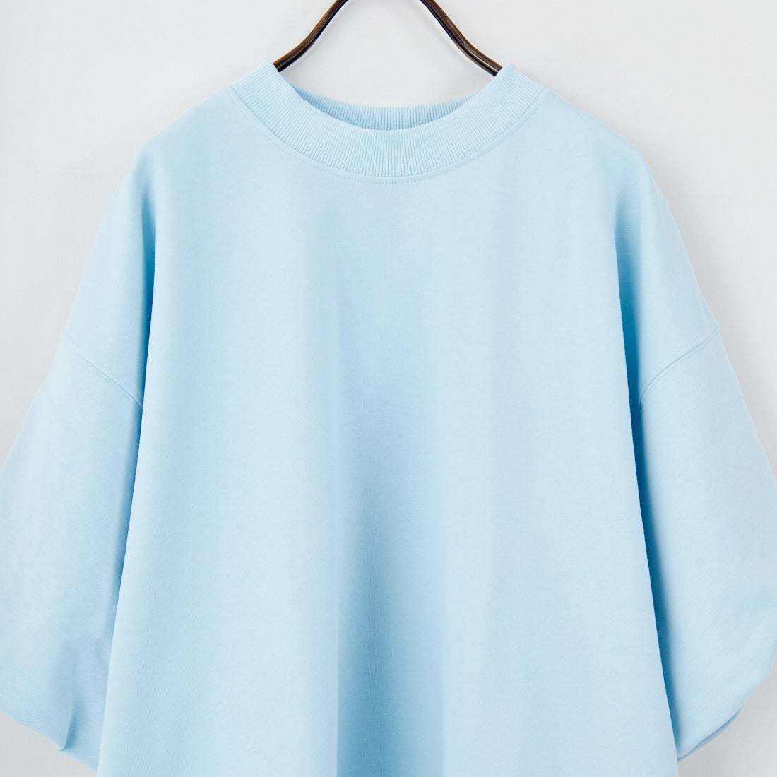 Jeans Factory Clothes [ジーンズファクトリークローズ] クルーネック 袖バルーンプルオーバー [L4900] 201 I.BLU