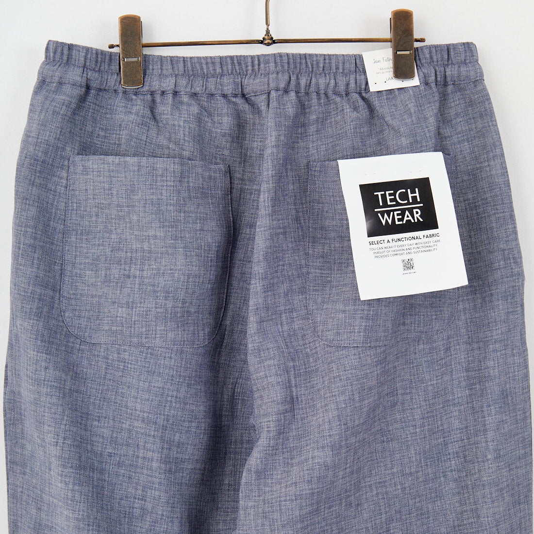 Jeans Factory Clothes [ジーンズファクトリークローズ] TECHキャンバス イージーパンツ [EPC-51501] 4 GREY