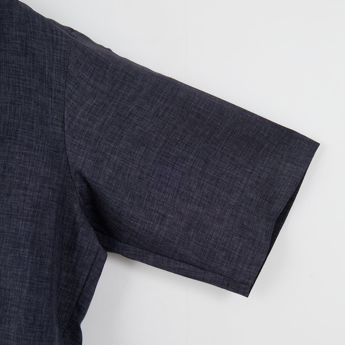 Jeans Factory Clothes [ジーンズファクトリークローズ] TECHキャンバス バンドカラーシャツ [EPC-53101] 4 CHARCOAL