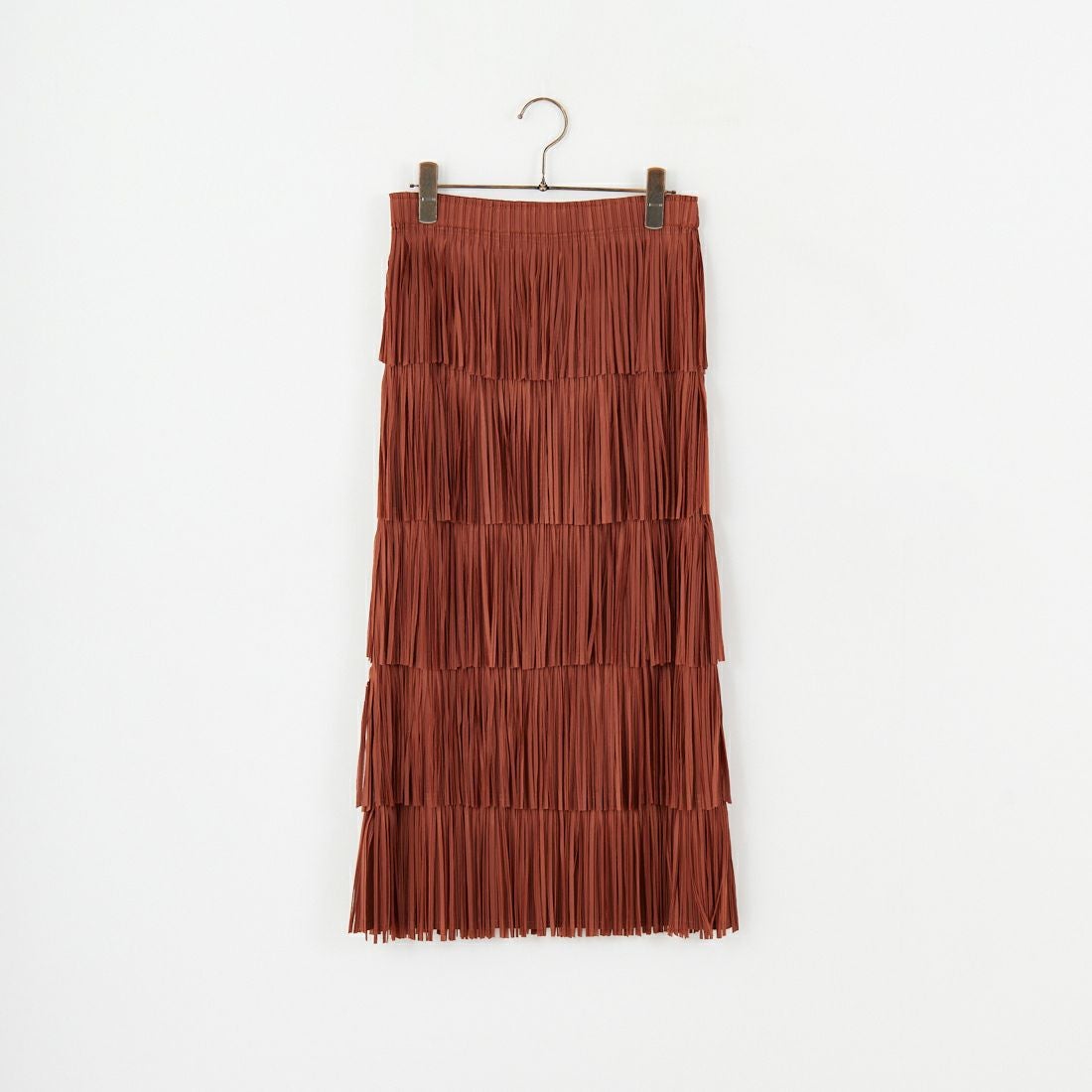 Jeans Factory Clothes [ジーンズファクトリークローズ] フリンジプリーツティアードスカート [8920718-00] 69 ｷｬﾒﾙ