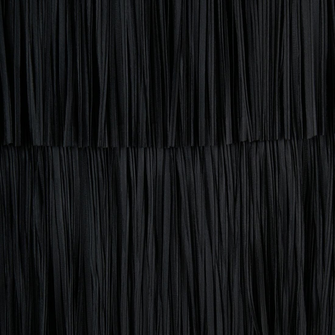 Jeans Factory Clothes [ジーンズファクトリークローズ] フリンジプリーツティアードスカート [8920718-00] 03 ﾌﾞﾗｯｸ