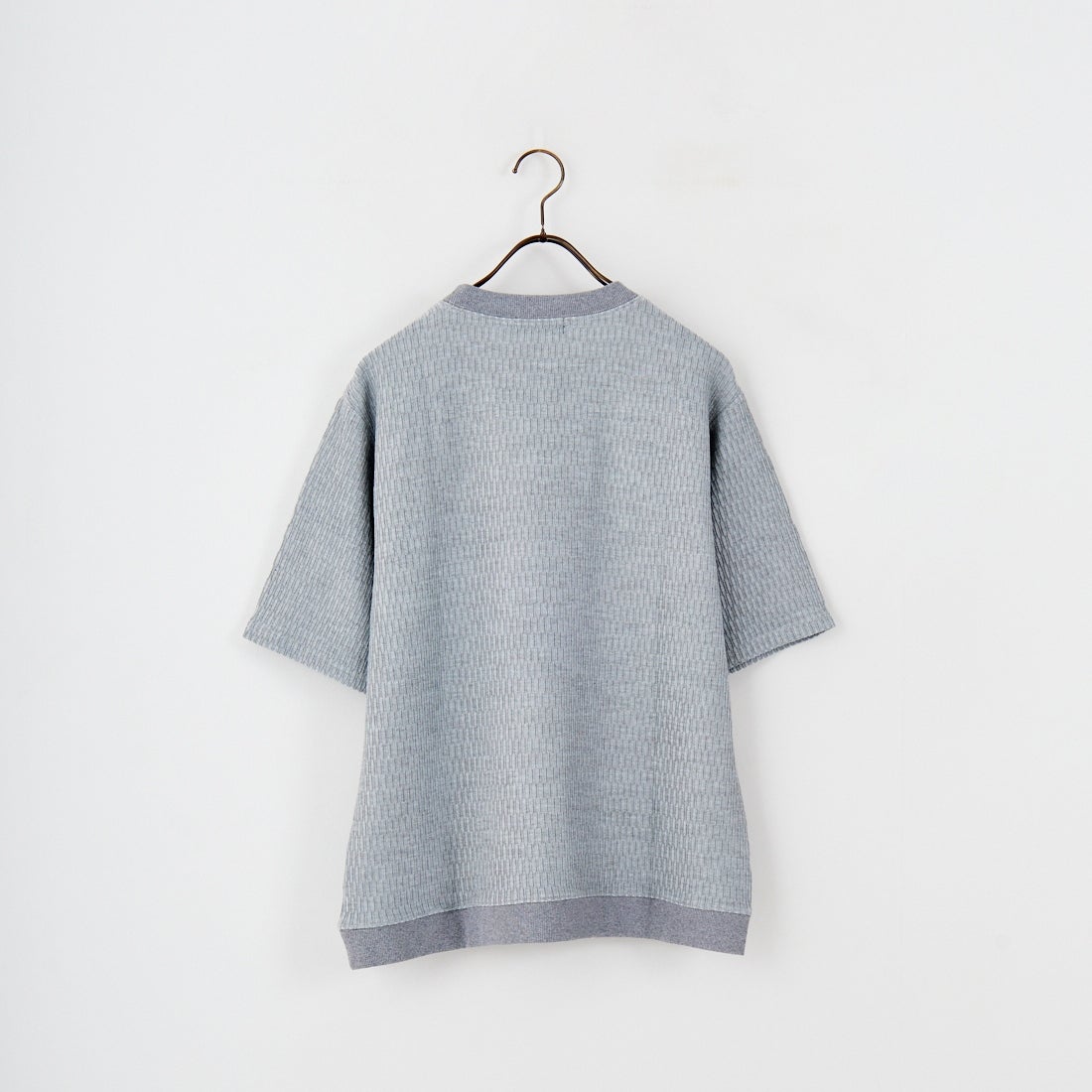 Jeans Factory Clothes [ジーンズファクトリークローズ] ハニカムワッフルリブTシャツ [EPC-53208] 2 GREY
