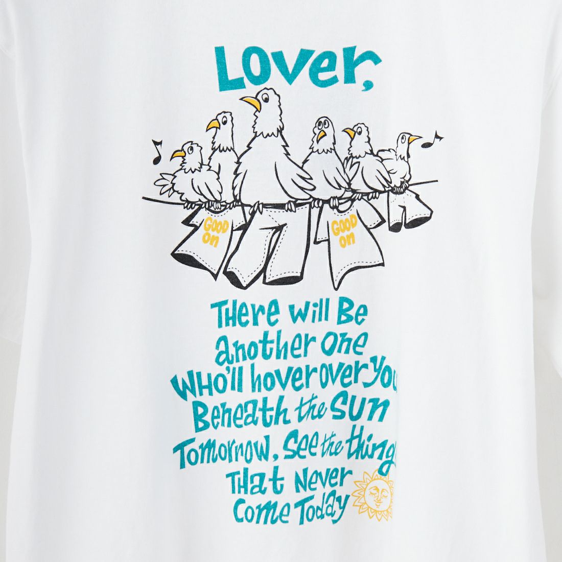 Good On [グッドオン] Birds ショートスリーブTシャツ [OLSS1289P]