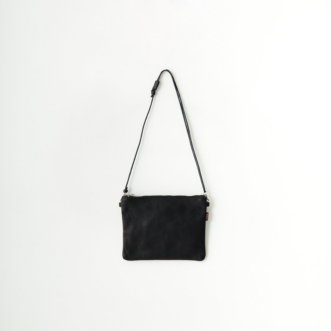 MR.OLIVE E.O.I [ミスターオリーブ] ウォータープルーフ ウォッシャブルレザーサコッシュ [ME680] BLACK