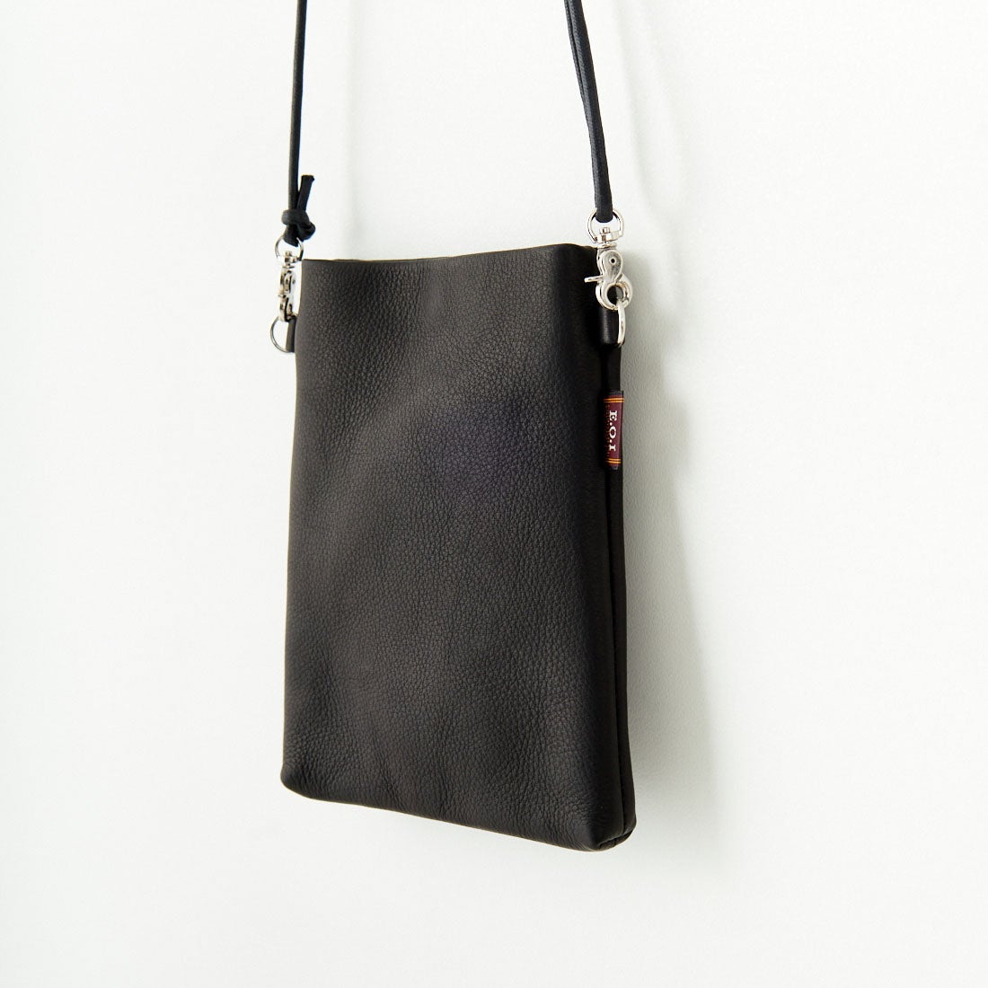 MR.OLIVE E.O.I [ミスターオリーブ] ウォータープルーフウォッシャブルレザー ティニーサコッシュ [ME679] BLACK