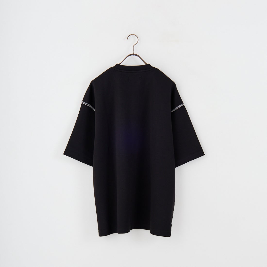 33Degrees [サーティスリーディグリーズ] ポンチカラーステッチTシャツ [311098IN] BLACK