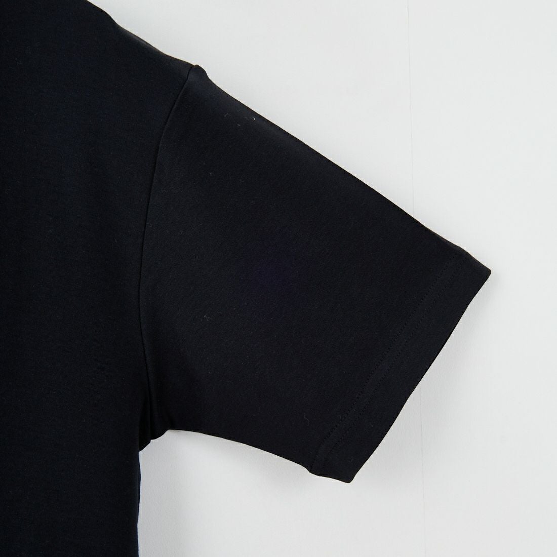 Jeans Factory Clothes [ジーンズファクトリークローズ] シルケットスムース ロープネックTシャツ [25232049] 005 BLK