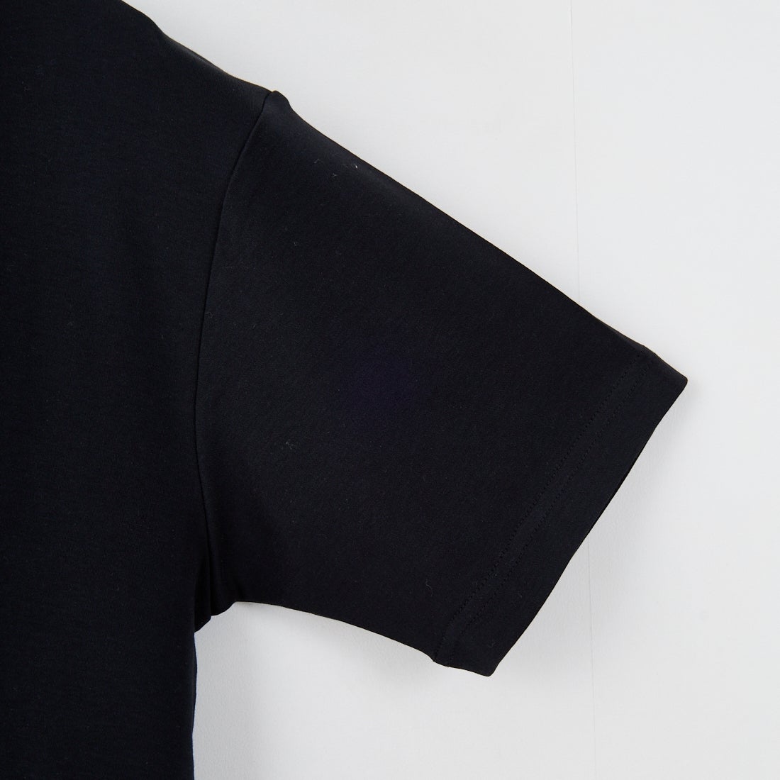 Jeans Factory Clothes [ジーンズファクトリークローズ] シルケットスムース ロープネックTシャツ [25232049] 005 BLK