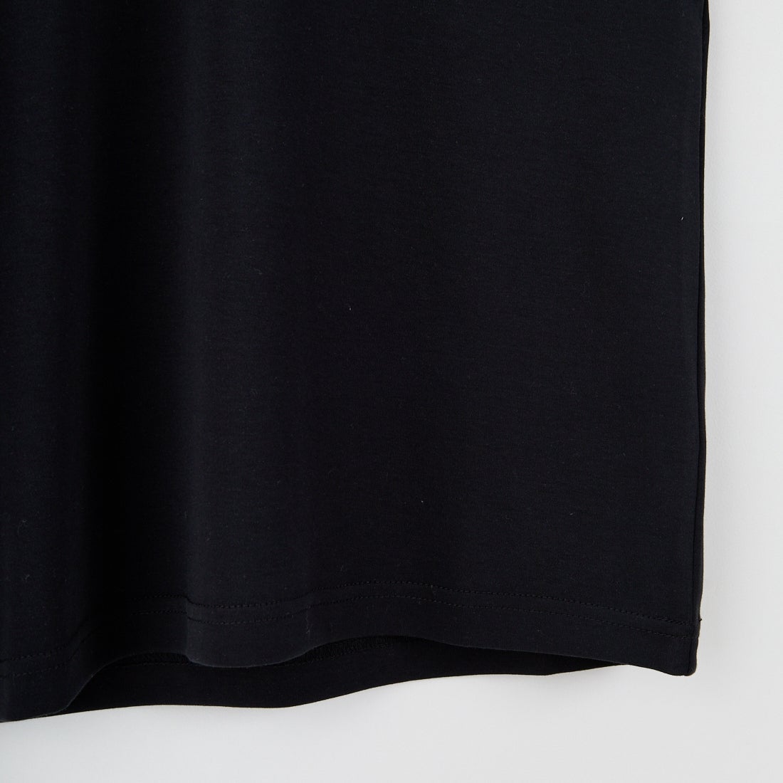 Jeans Factory Clothes [ジーンズファクトリークローズ] シルケットスムース ロープネックTシャツ [25232049] 005 BLK