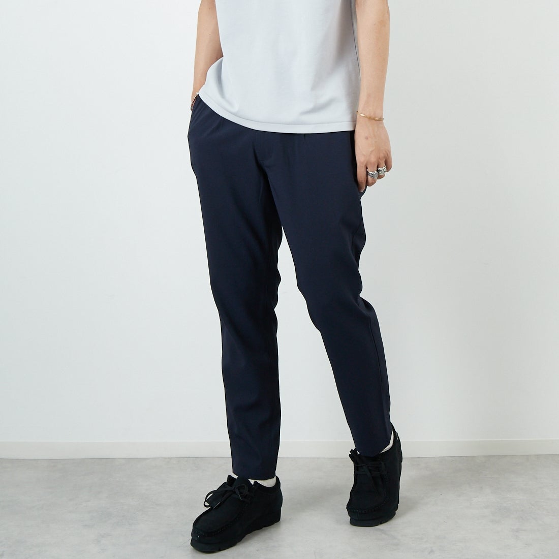 NAVY&&モデル身長：179cm 着用サイズ：L&&