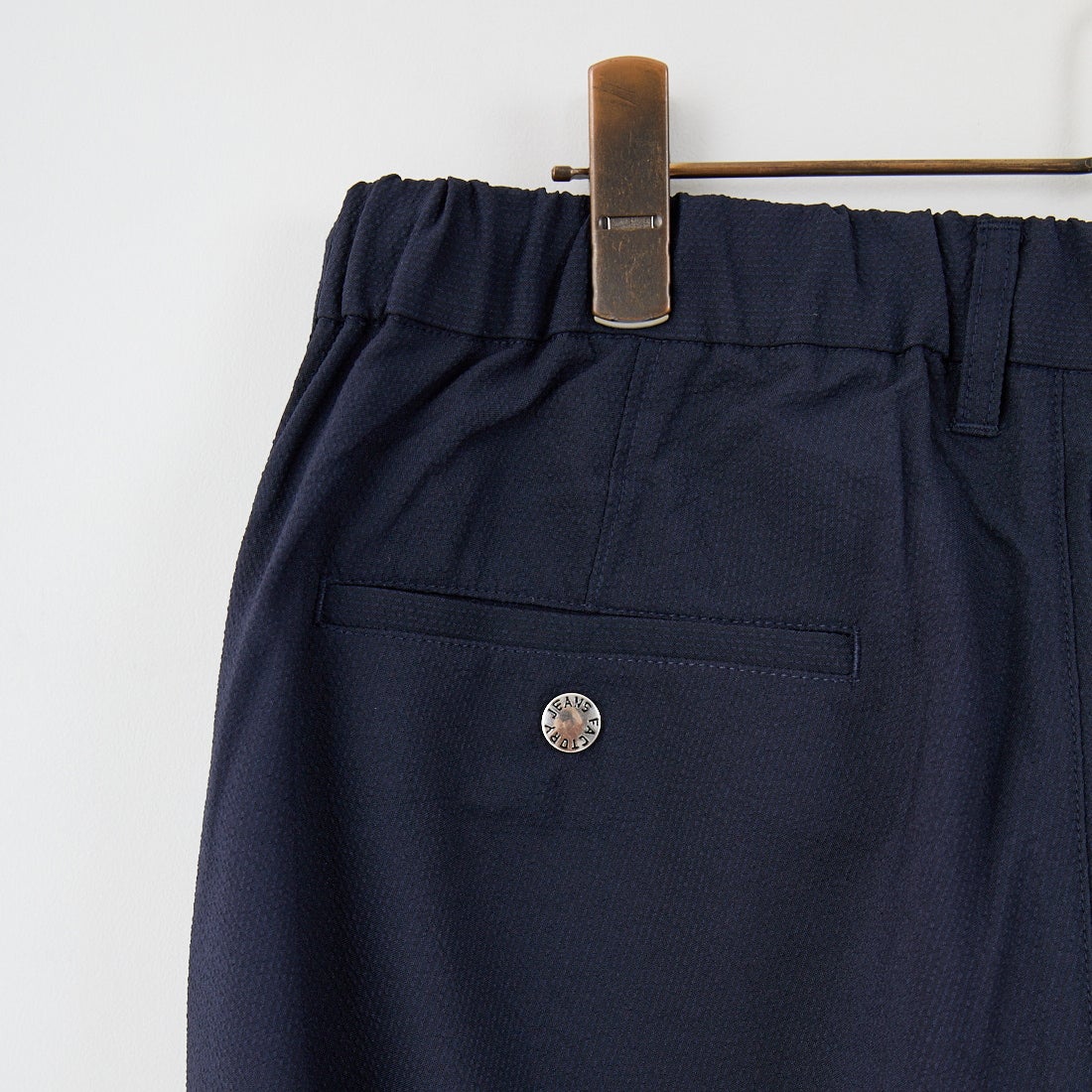 Jeans Factory Clothes [ジーンズファクトリークローズ] シアサッカーイージーパンツ [JFC-252-012] NAVY