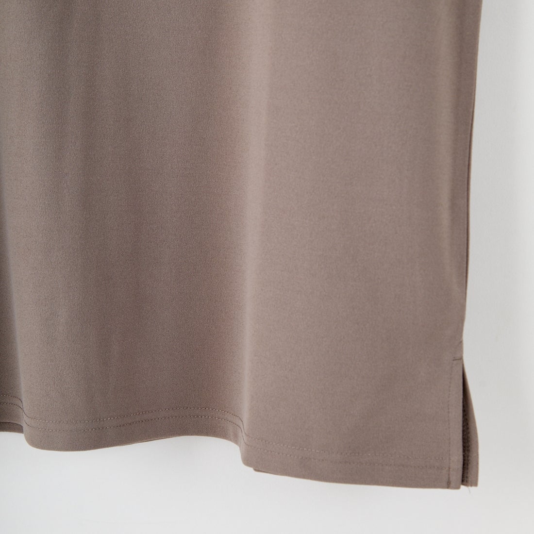 33Degrees [サーティスリーディグリーズ] 梨地ジャージノースリーブTシャツ [724401] GREIGE