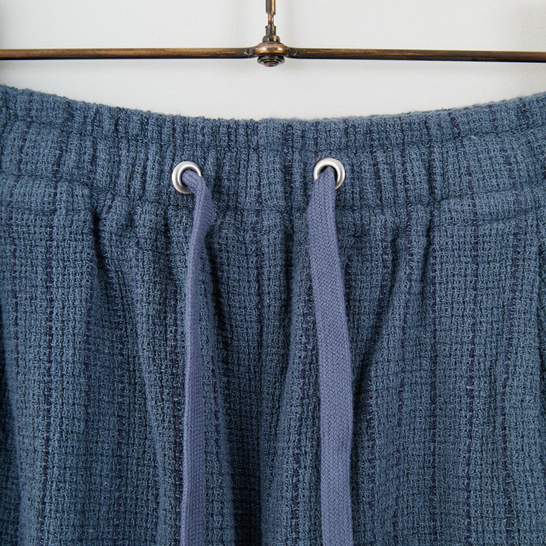 Jeans Factory Clothes [ジーンズファクトリークローズ] コットンリネンストライプショートパンツ [BFB100] 520 GRY