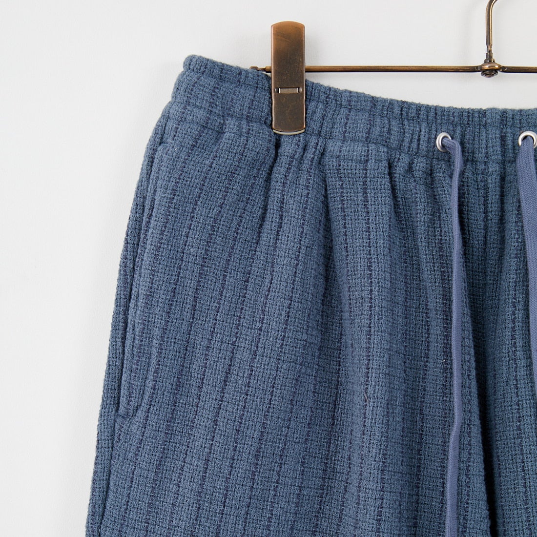 Jeans Factory Clothes [ジーンズファクトリークローズ] コットンリネンストライプショートパンツ [BFB100] 520 GRY