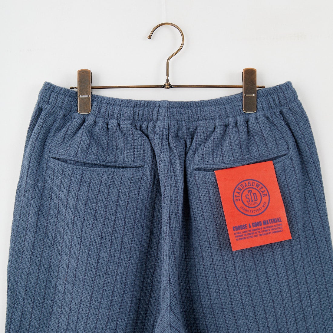 Jeans Factory Clothes [ジーンズファクトリークローズ] コットンリネンストライプショートパンツ [BFB100] 520 GRY