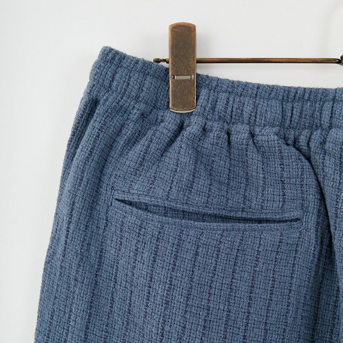 Jeans Factory Clothes [ジーンズファクトリークローズ] コットンリネンストライプショートパンツ [BFB100] 520 GRY