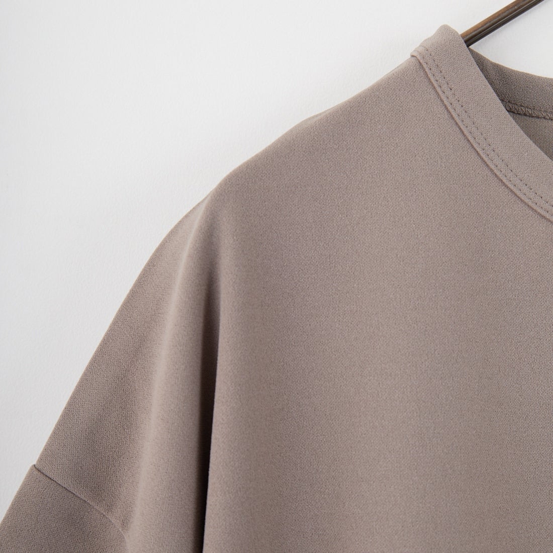 33Degrees [サーティスリーディグリーズ] 梨地ジャージバルーンTシャツ [724400] GREIGE