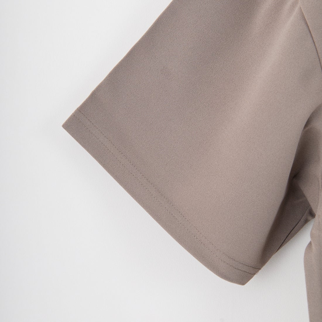 33Degrees [サーティスリーディグリーズ] 梨地ジャージバルーンTシャツ [724400] GREIGE