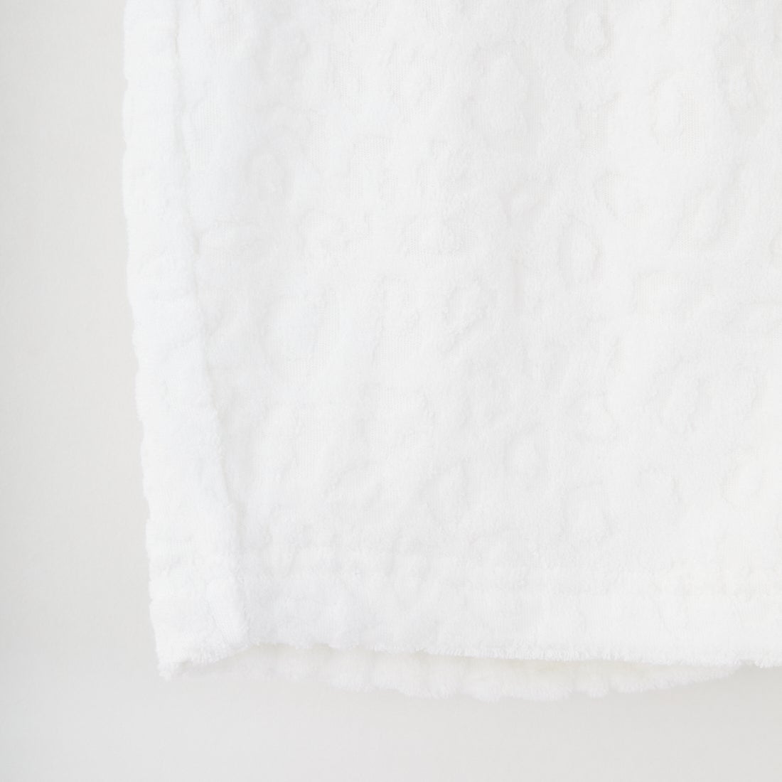 33Degrees [サーティスリーディグリーズ] レオパード柄パイルショートパンツ [725415] WHITE