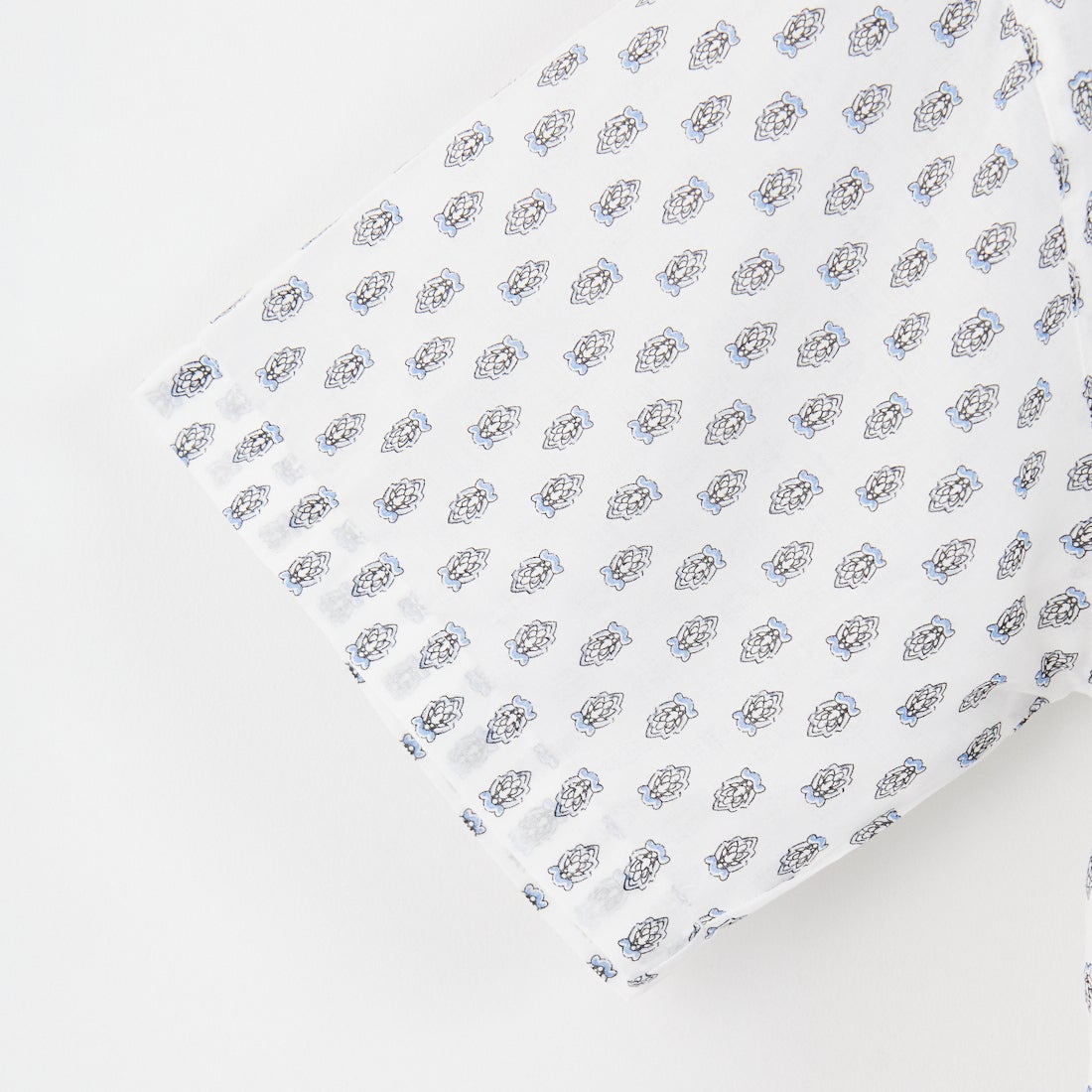 33Degrees [サーティースリーディグリーズ] プロバンスプリントオープンカラーシャツ [M2515003F] WHITE