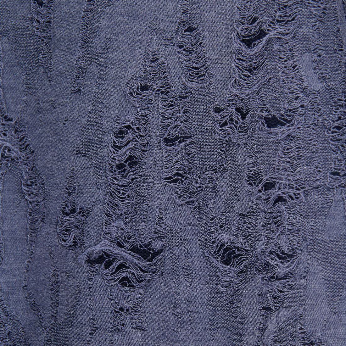 33Degrees [サーティースリーディグリーズ] ダメージ接結Tシャツ [25A-14070JF] NAVY