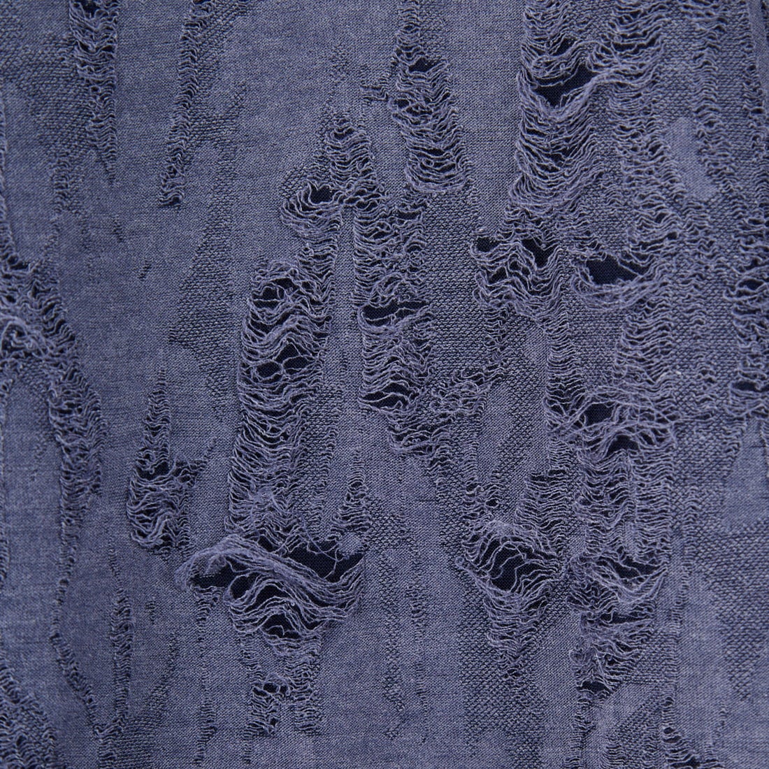 33Degrees [サーティースリーディグリーズ] ダメージ接結Tシャツ [25A-14070JF] NAVY