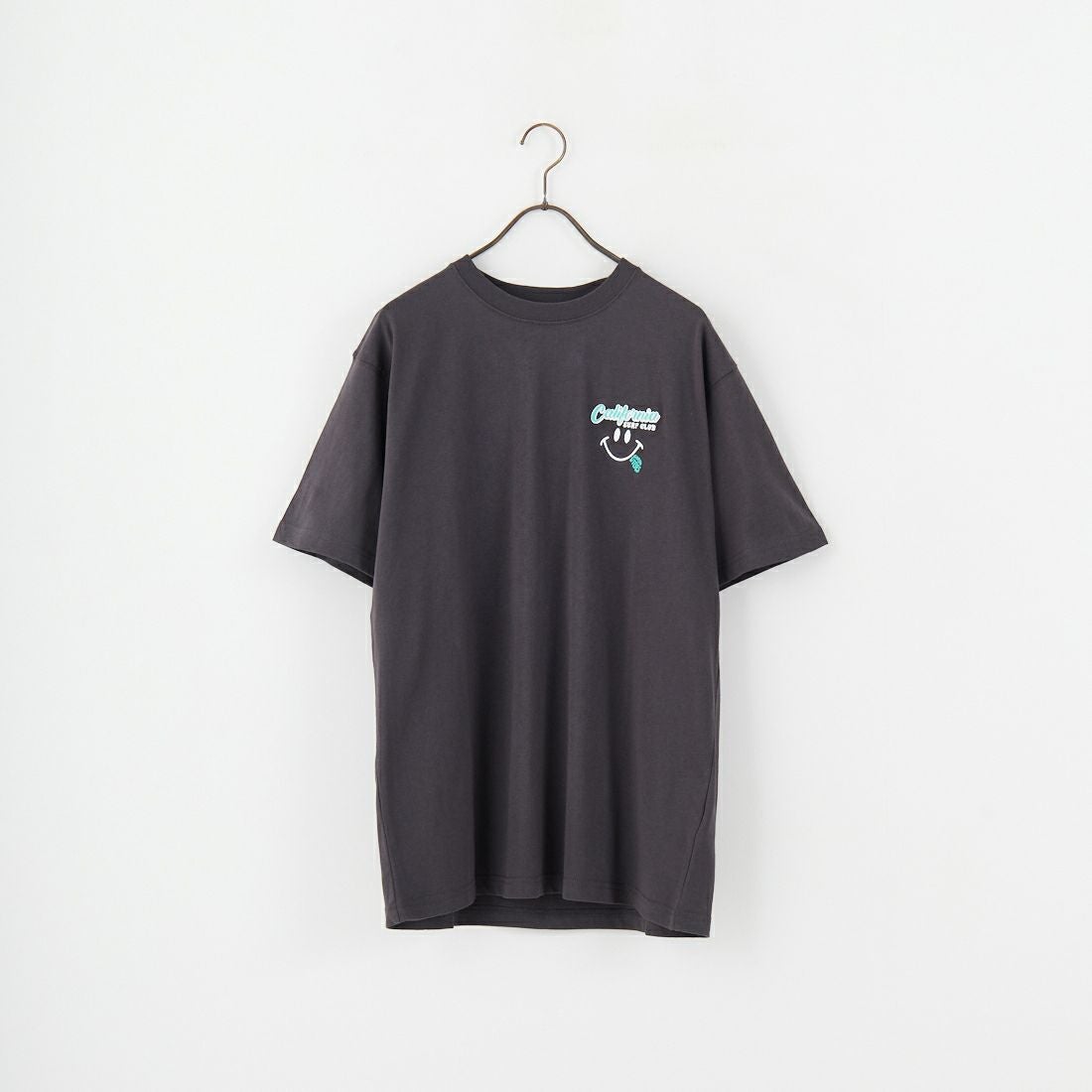 33Degrees [サーティスリーディグリーズ] スマイルサガラ刺繍Tシャツ [252CF1ST433JF] GRY