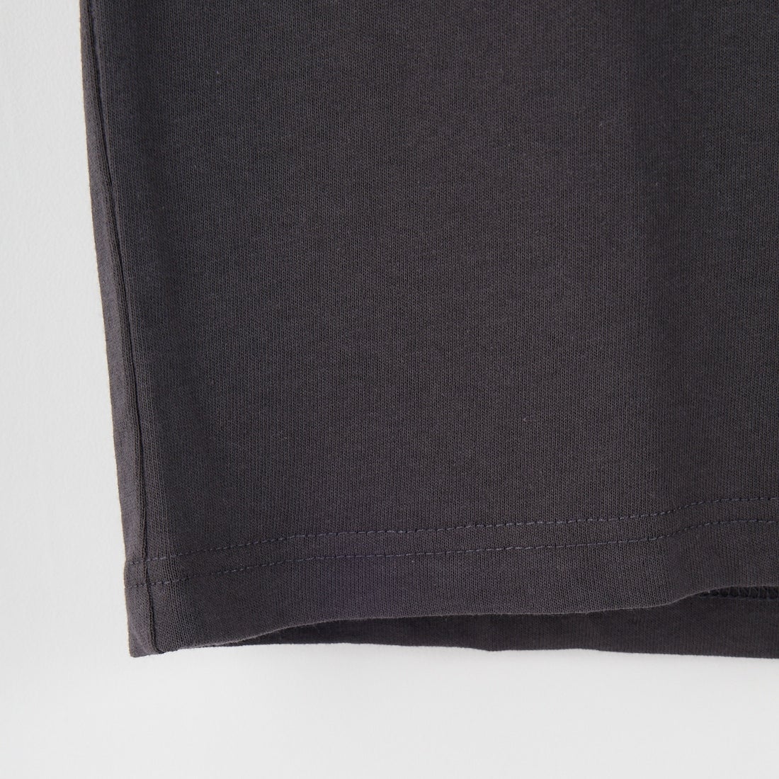 33Degrees [サーティスリーディグリーズ] スマイルサガラ刺繍Tシャツ [252CF1ST433JF] GRY