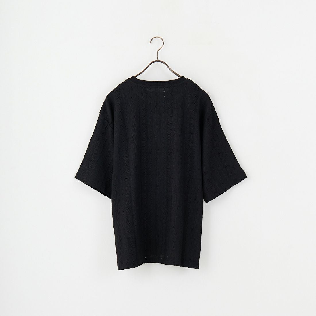 33Degrees [サーティースリーディグリーズ] ネイティブレースTシャツ [25A-14111JF] BLACK