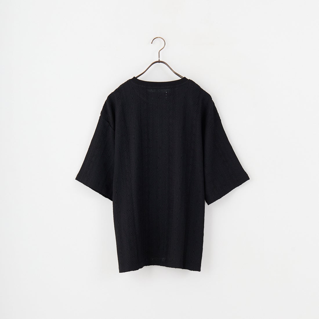 33Degrees [サーティースリーディグリーズ] ネイティブレースTシャツ [25A-14111JF] BLACK