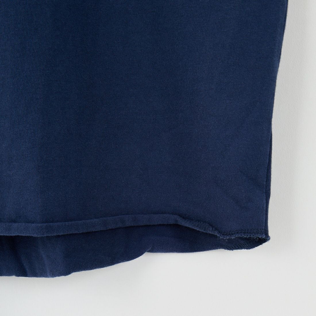 Jeans Factory Clothes [ジーンズファクトリークローズ] ヘビーウェイト ユーズド加工ベースボールTシャツ [2521-413IN] NAVY